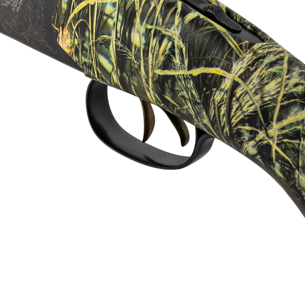 Ружье МР-27М 12/76 Русич орех камуфляж Камыш зеленый,Soft Touch,комп. д/ч L-725. Фото №13