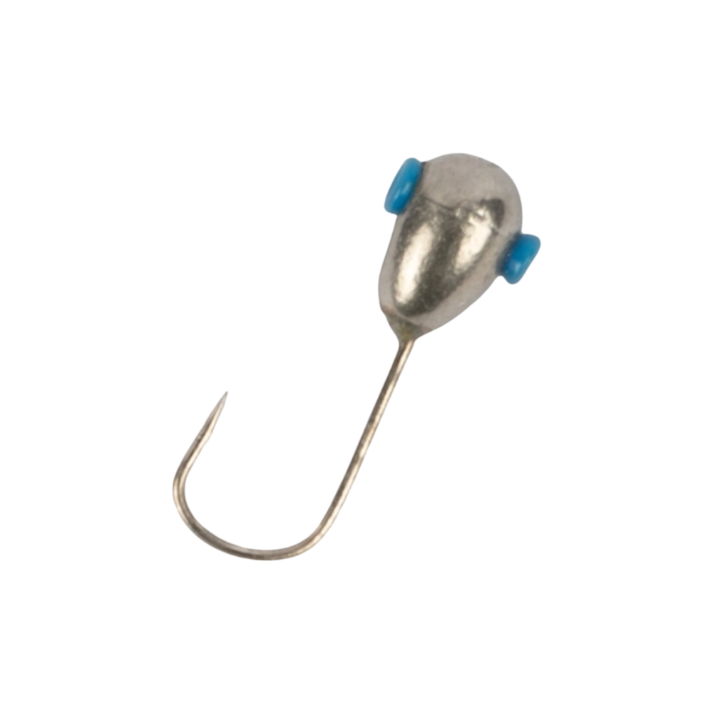 Мормышка вольфрамовая Капля d2,7 вес 0,26гр, цвет (металл), упак. 10шт. Фото №2