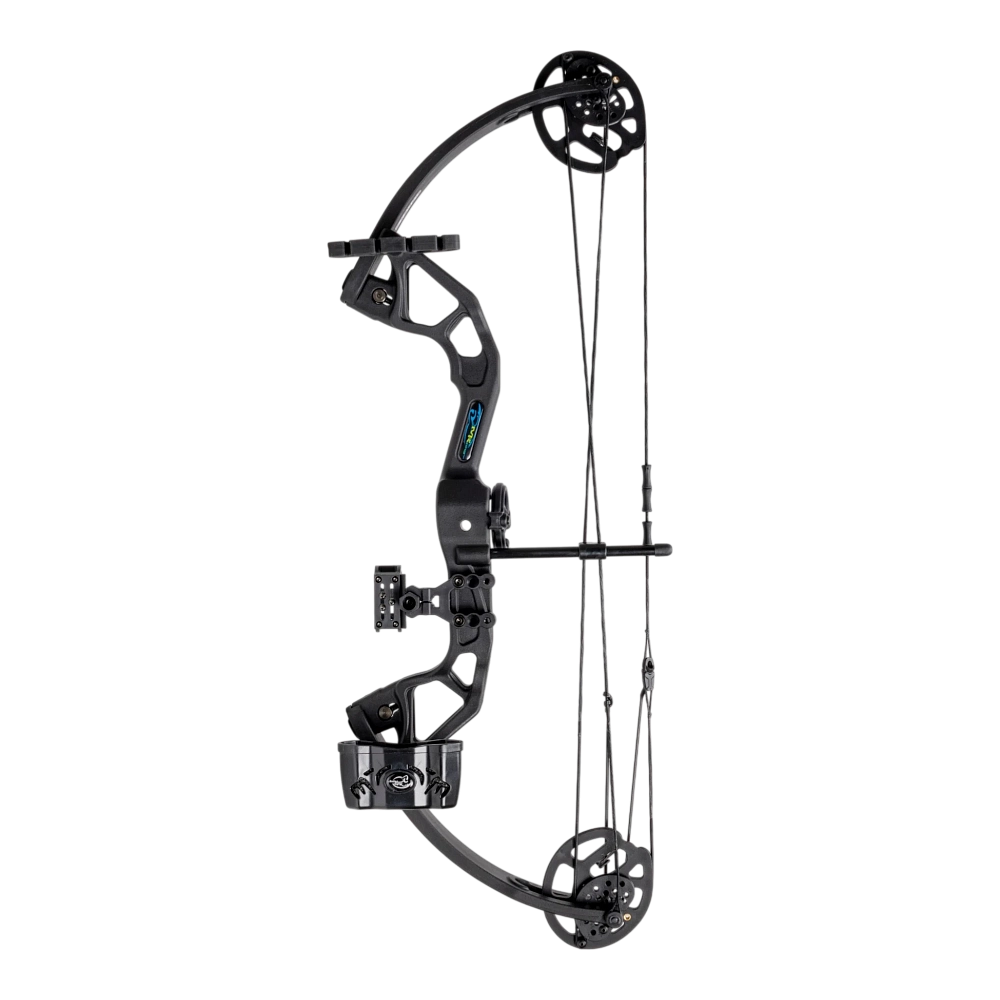 Лук Man Kung CBK2, блоч, черный, 25lbs. Фото №1