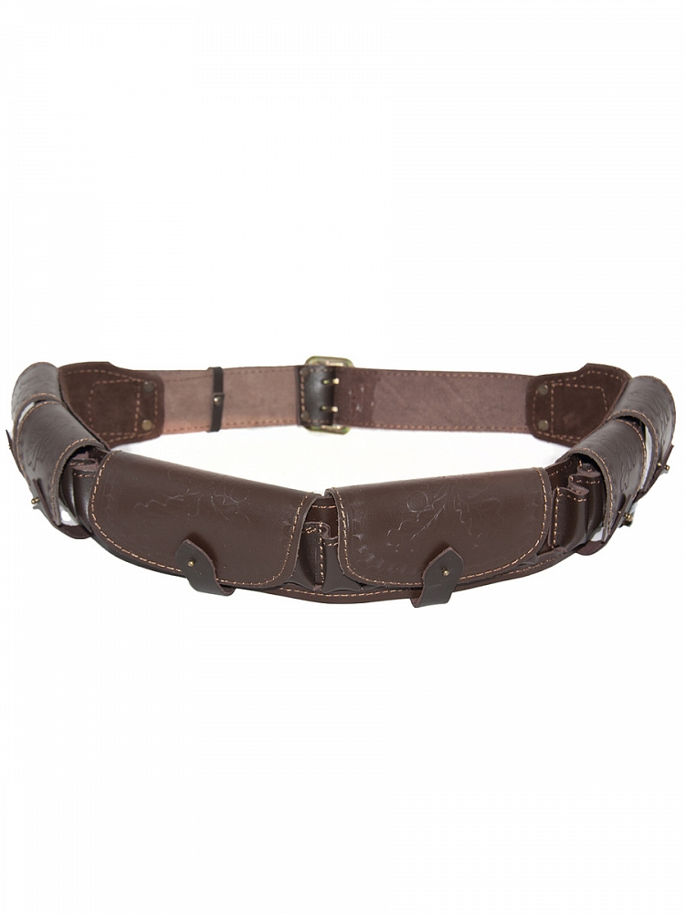 Патронташ №16, 24 патрона (12к) нат.кожа закрытый. Фото №1 Патронташ №16, 24 патрона (12к) нат.кожа закрытый. Фото №1