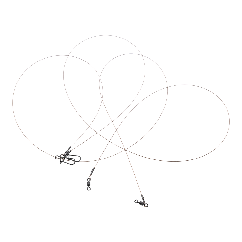 Поводок Троллинговый AFW 7 нитей 14кг, 75см (2шт.упак) Helios . Фото №2