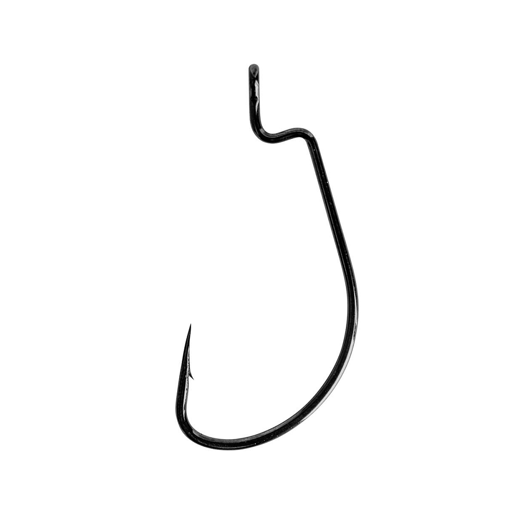 Крючок офсетный B-91 №04 цвет BC (5шт) Helios (HS-B-91-04). Фото №1