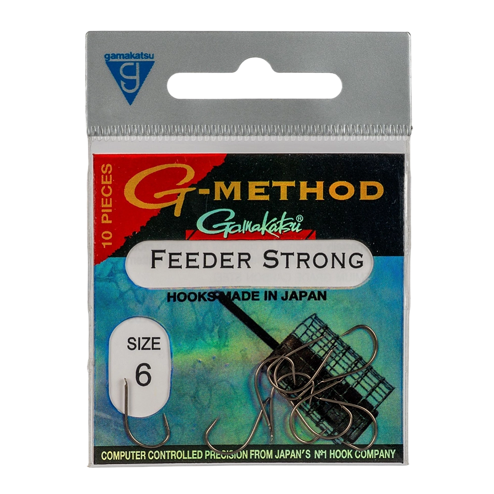 Крючок Gamakatsu G-Method Feeder Strong Bronze №06. Фото №1