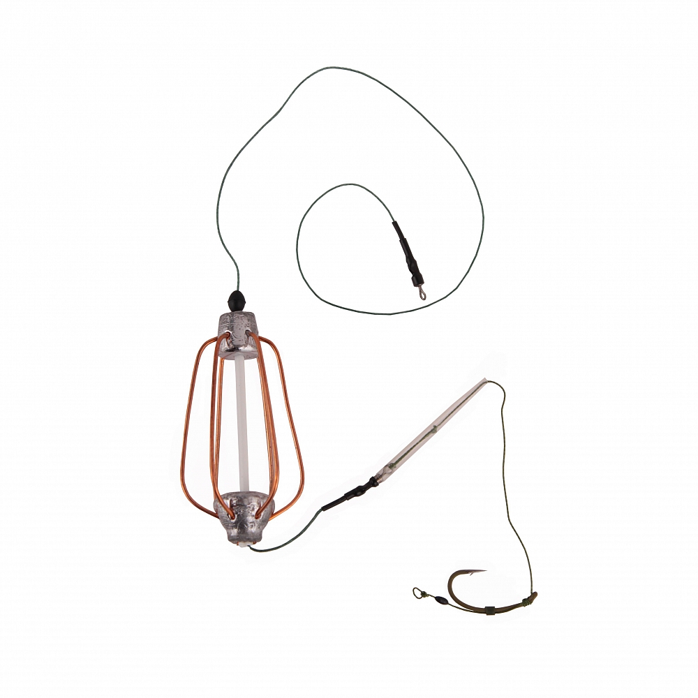 Оснастка № 26 крючок 4 без течения в пакете без потовила (Зимородок). Фото №1