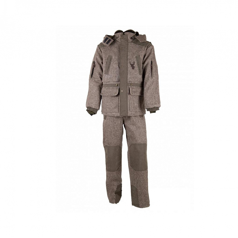 Костюм Вепрь, сукно, серый. Фото №1