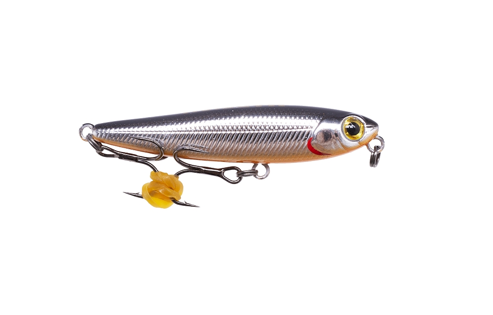 Воблер-уокер MADFISH Pencil 55мм, 3,3гр, заглубление 0-0,5м, цвет (02). Фото №2