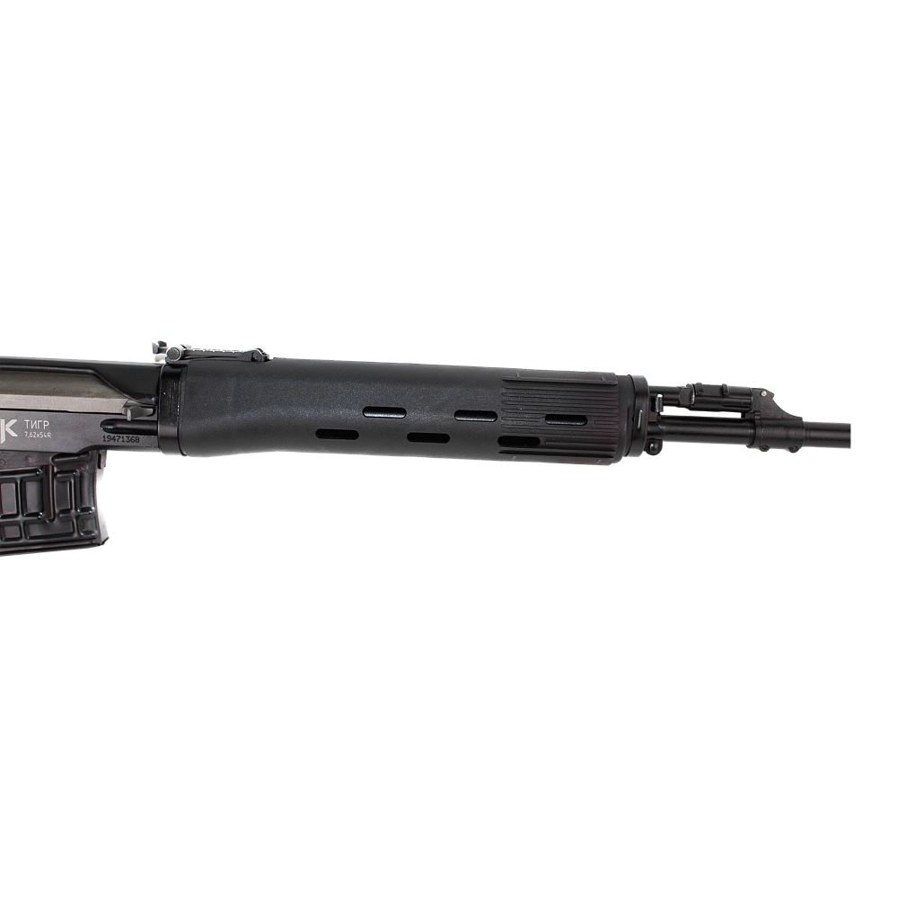 Карабин Тигр исполнение 01 калибр 7,62х54, приклад с поворотной щекой, пластик, КРИПТЕК черный, комплект для чистки, L-620. Фото №3