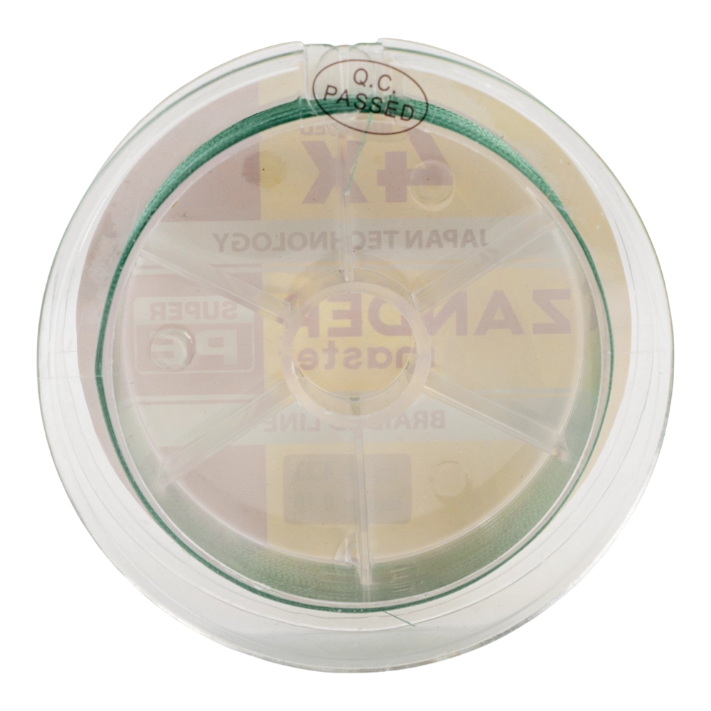 Шнур плетеный Zander Master X4, d0.10мм, 125м, цвет (зеленый). Фото №4
