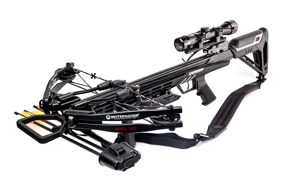 Арбалет блочный "Жнец 390" Камуфляж (с комплектацией). Фото №2
