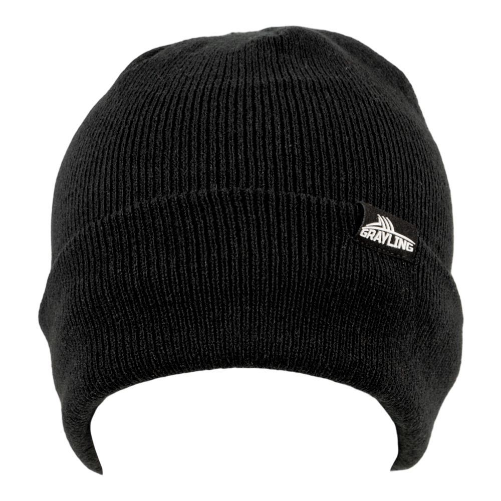 Шапка вязаная Selenga (Селенга) (чёрная). Фото №1