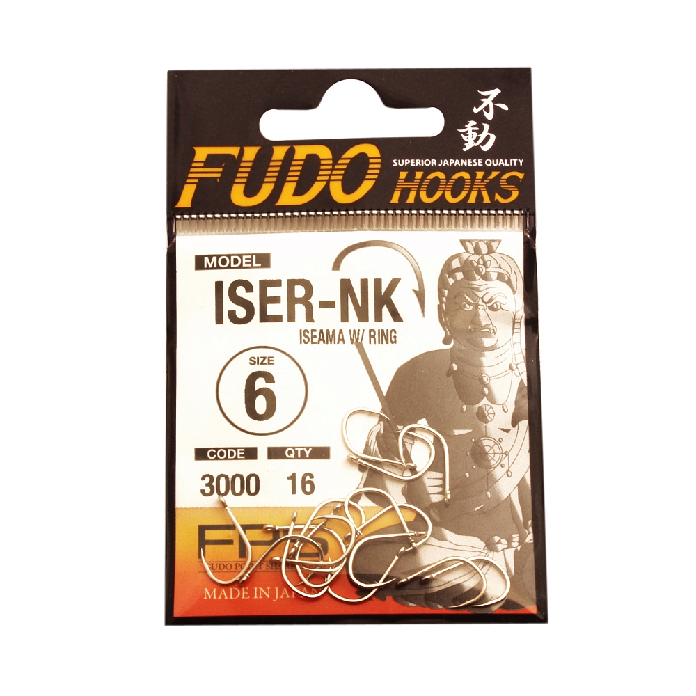 Крючок FUDO ISEAMA №3 Type 1707 Oty 15. Фото №1