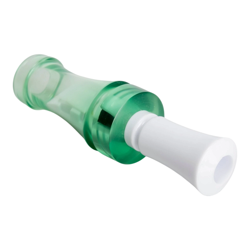 Манок ЗС Solder, на утку, двухлепестковый, зелено-белый. Фото №3