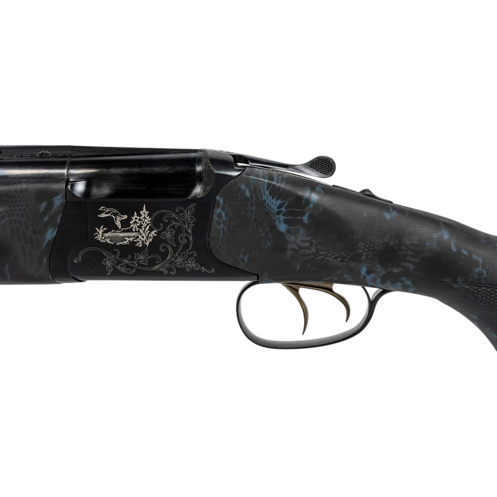 Ружье МР-27М 12/76 Русич орех камуфляж Криптек т.синий,Soft Touch,комп. д/ч L-725. Фото №11