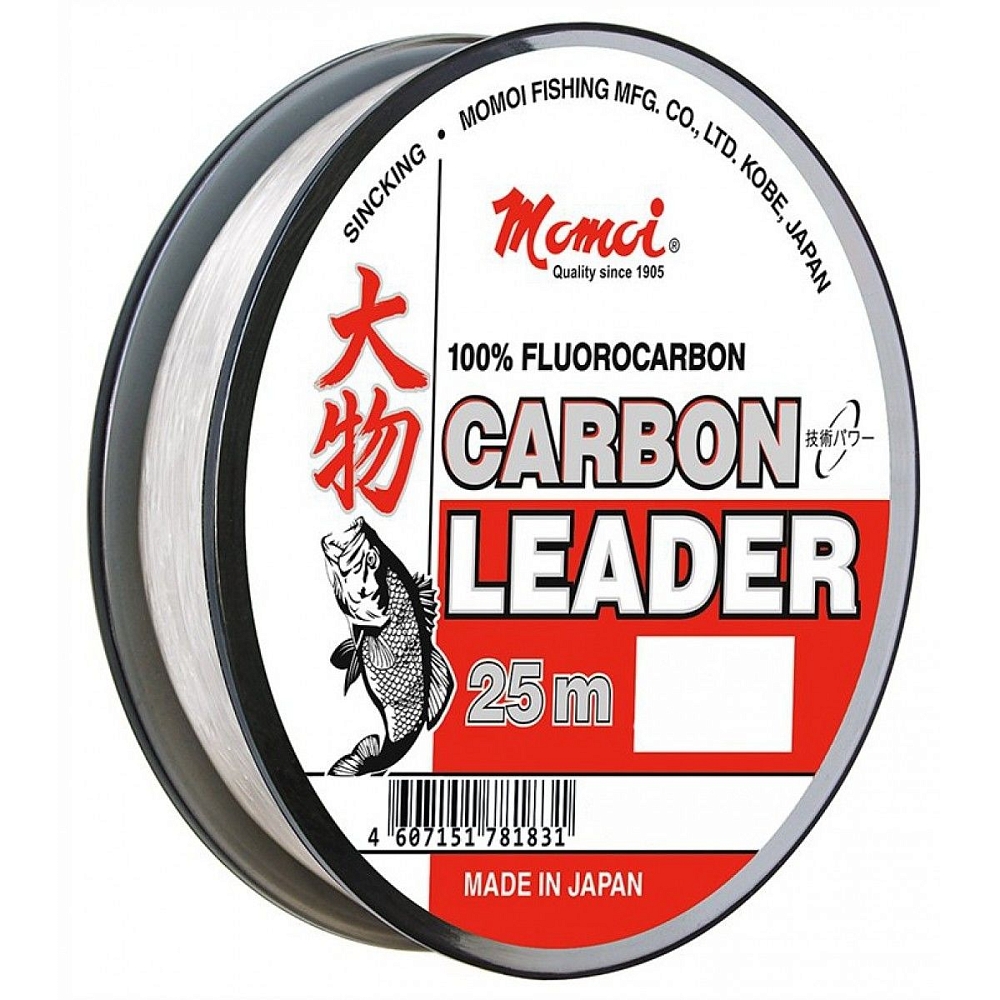 Леска Carbon Leader 0,33 мм/25м 10 кг прозрачная. Фото №2 Леска Carbon Leader 0,33 мм/25м 10 кг прозрачная. Фото №2