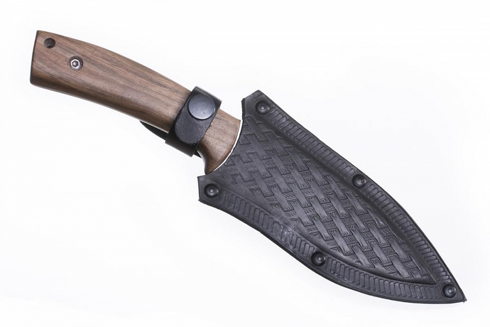 Нож Кизляр "Акула-2" (дерево, орех) худ.оформ.. Фото №3
