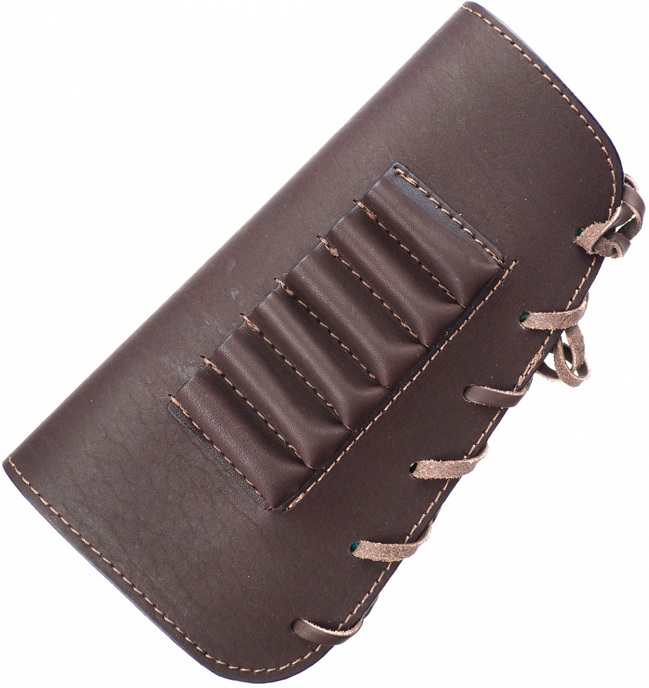 Патронташ на приклад для патронов 7,62 (9,3), 6 патронов (IV) (ХСН). Фото №1