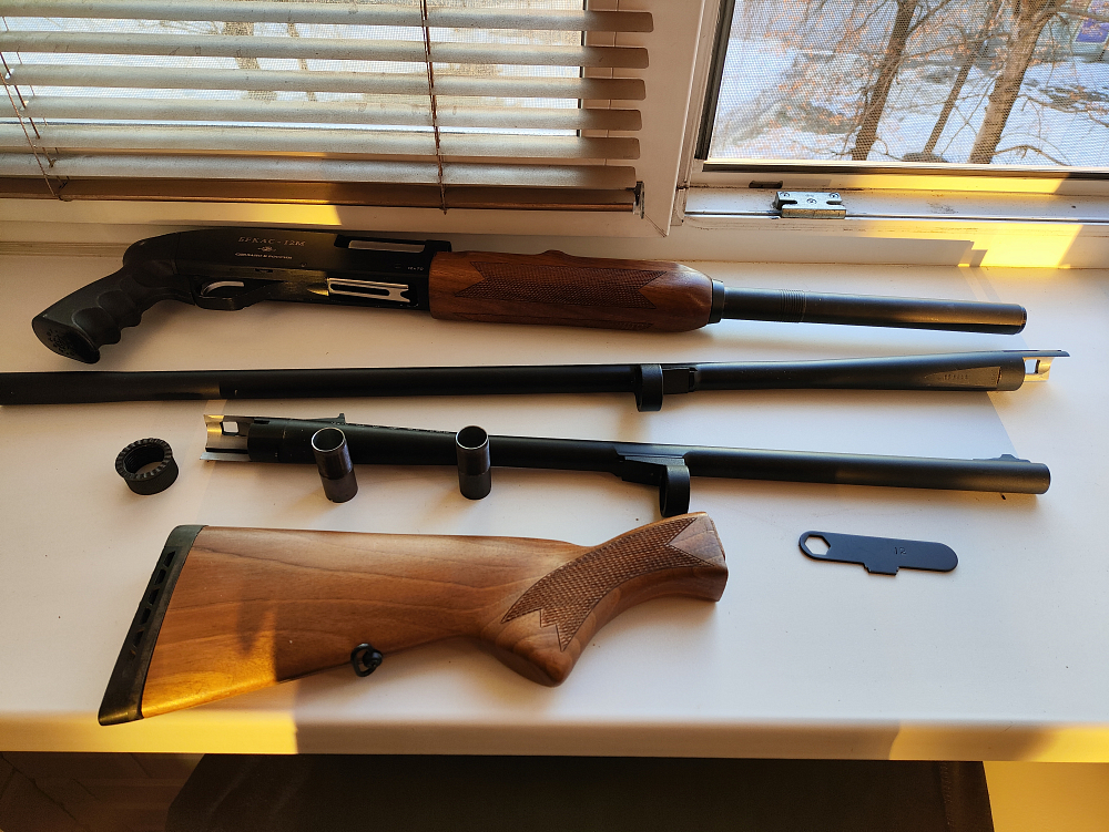 Молот Бекас 12м помпа кал.12х70. Фото №1