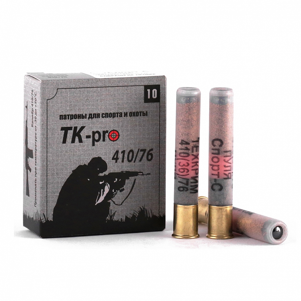 Патрон Техкрим 410/76 №7 (в коробке 10 шт.). Фото №1