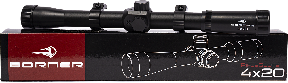 Прицел оптический Borner 4х20. Фото №5