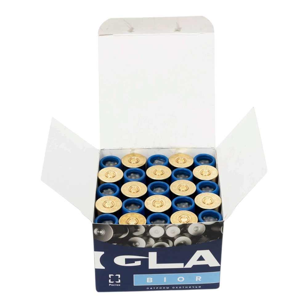 Патрон "Игла-Биор" 16/70 №1 27-30 гр. (пачка 25шт, короб., 250). Фото №2