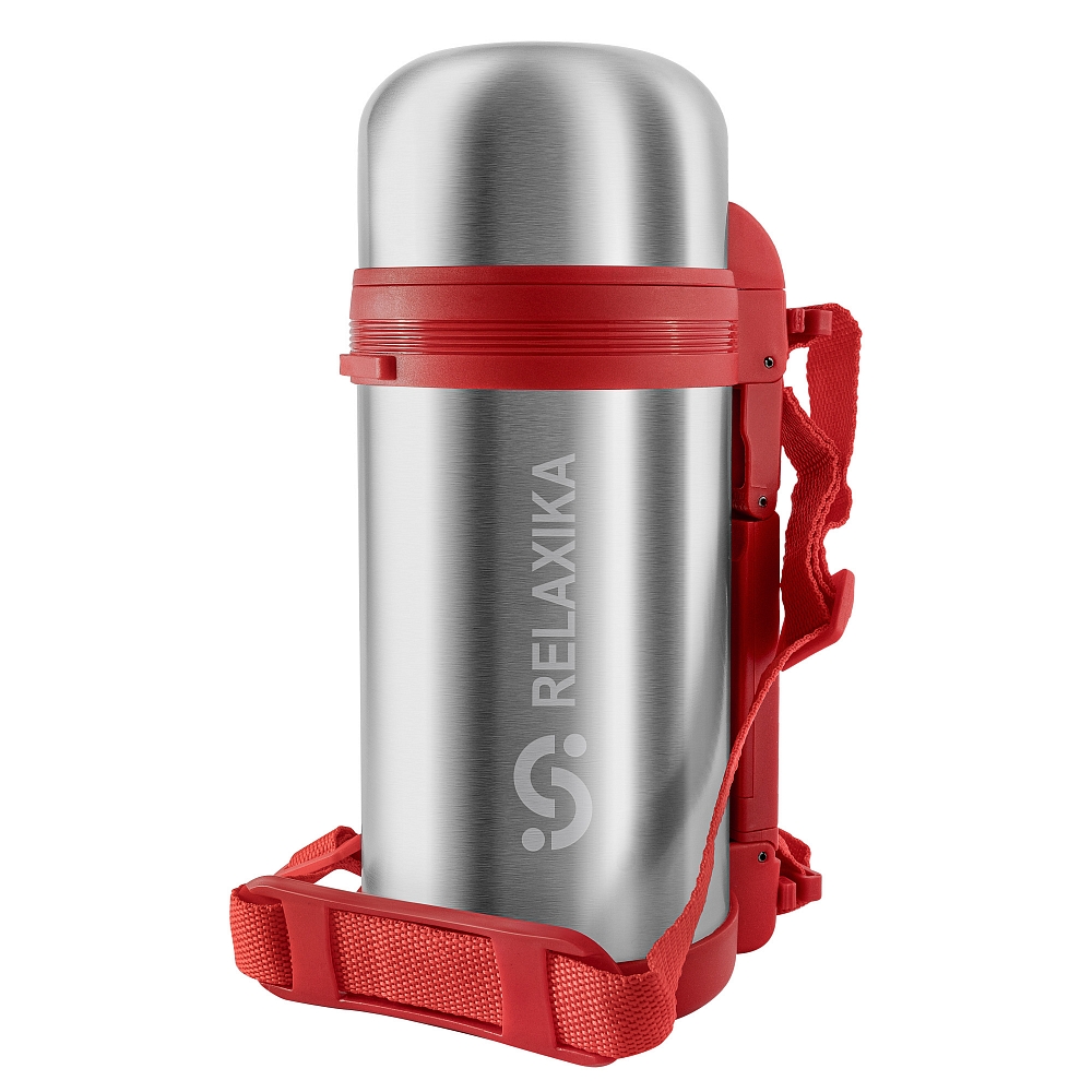 Термос Relaxika 201 универсальный (для еды и напитков), стальной, 1,2Л. Фото №4