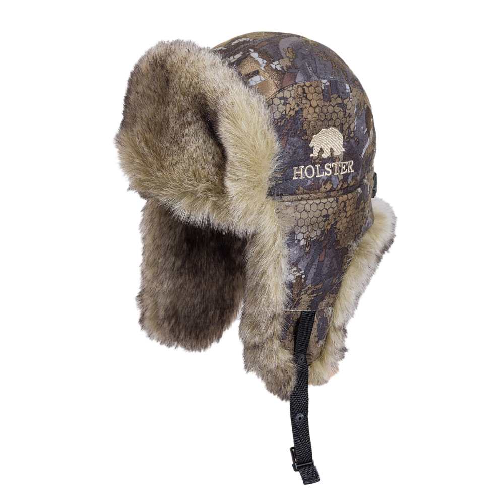 Шапка ушанка Хольстер / алова / лес соты ((61-62)) (Хольстер). Фото №2