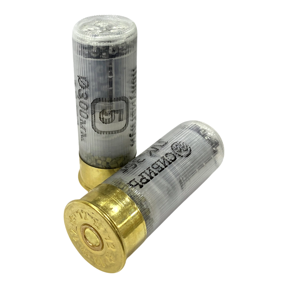 Патрон СИБИРЬ PREMIUM 12/70 охотничий дробовой 36г №5 п/к (в пачке 25 шт) (в коробке 250шт). Фото №2
