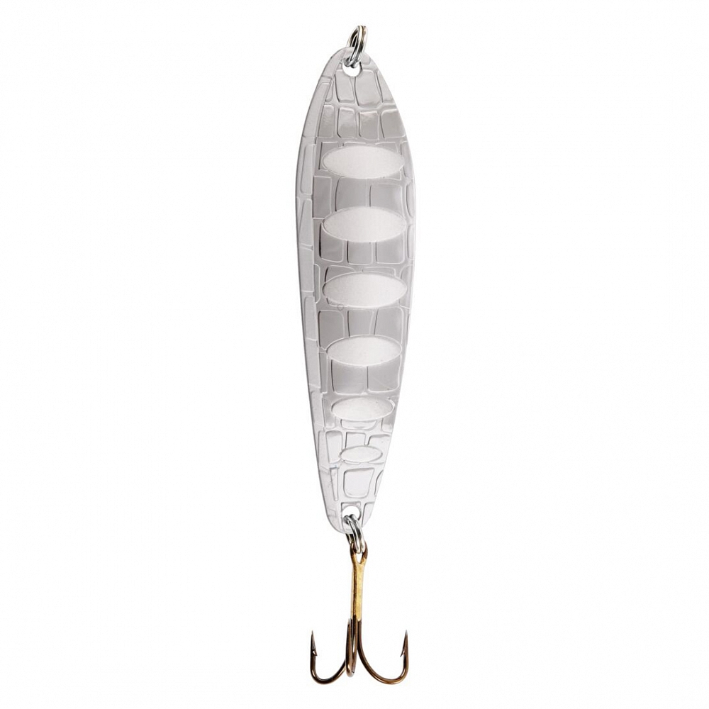 Блесна колеблющаяся Lucky John Croco Spoon 67мм, 18гр, цвет (002). Фото №2