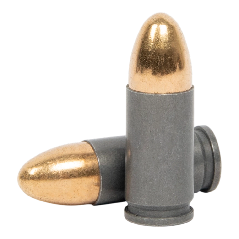 Патрон нарезной пистолетный Игла 9х19 FMJ 115 gr. об. биметал (пачка 50шт) в коробке 1000 шт.. Фото №4