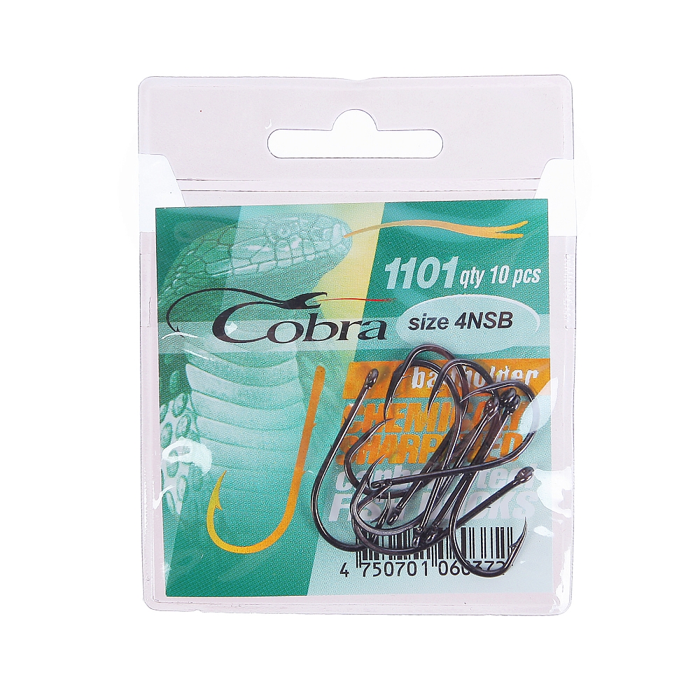 Крючок "Baitholder" NSB-01 1101 (10шт) (Cobra). Фото №2