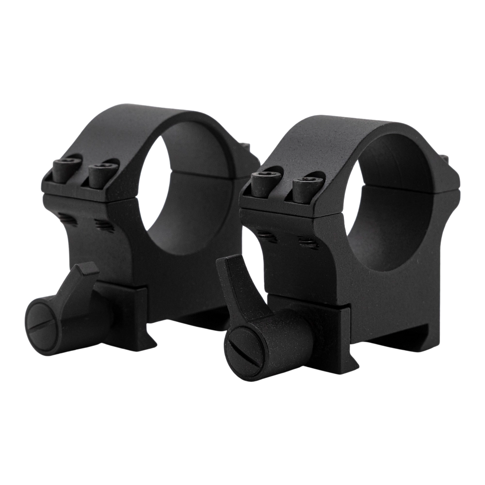 Кольца быстросъемные Hawke стальные на 25.4 мм Weaver средние рычажные. Фото №1 Кольца быстросъемные Hawke стальные на 25.4 мм Weaver средние рычажные. Фото №1