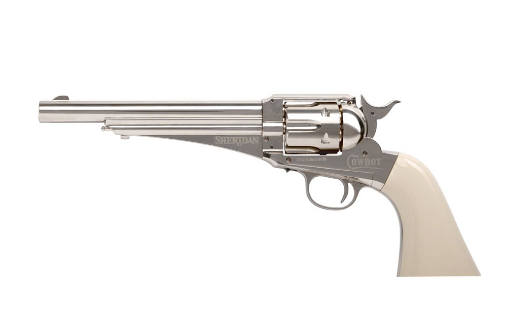 Револьвер пневматический Crosman Sheridan Cowboy, калибр 4,5мм. Фото №2