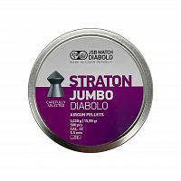 Пуля пневматическая "JSB Diabolo Jumbo Straton", калибр 5,5мм, 1,03гр., 15,89gr (500 шт) ( в кор 30 шт)