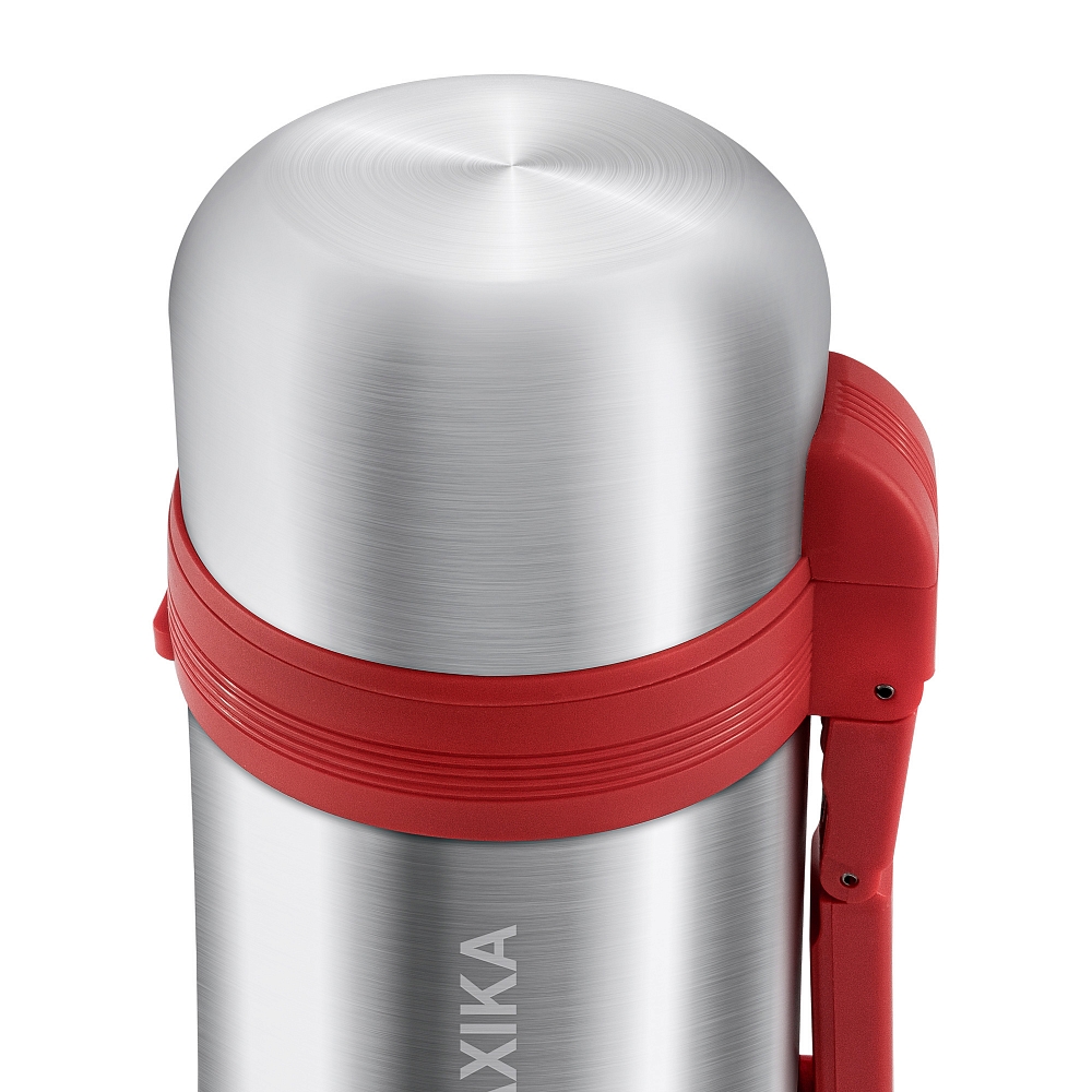 Термос Relaxika 201 универсальный (для еды и напитков), стальной, 1Л. Фото №6