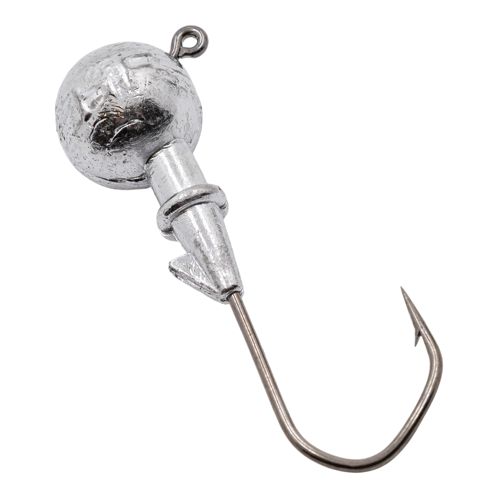 Джиг-головка шар крючок BARBARIAN-120 вес 32 гр. крючок № 4/0. Фото №1
