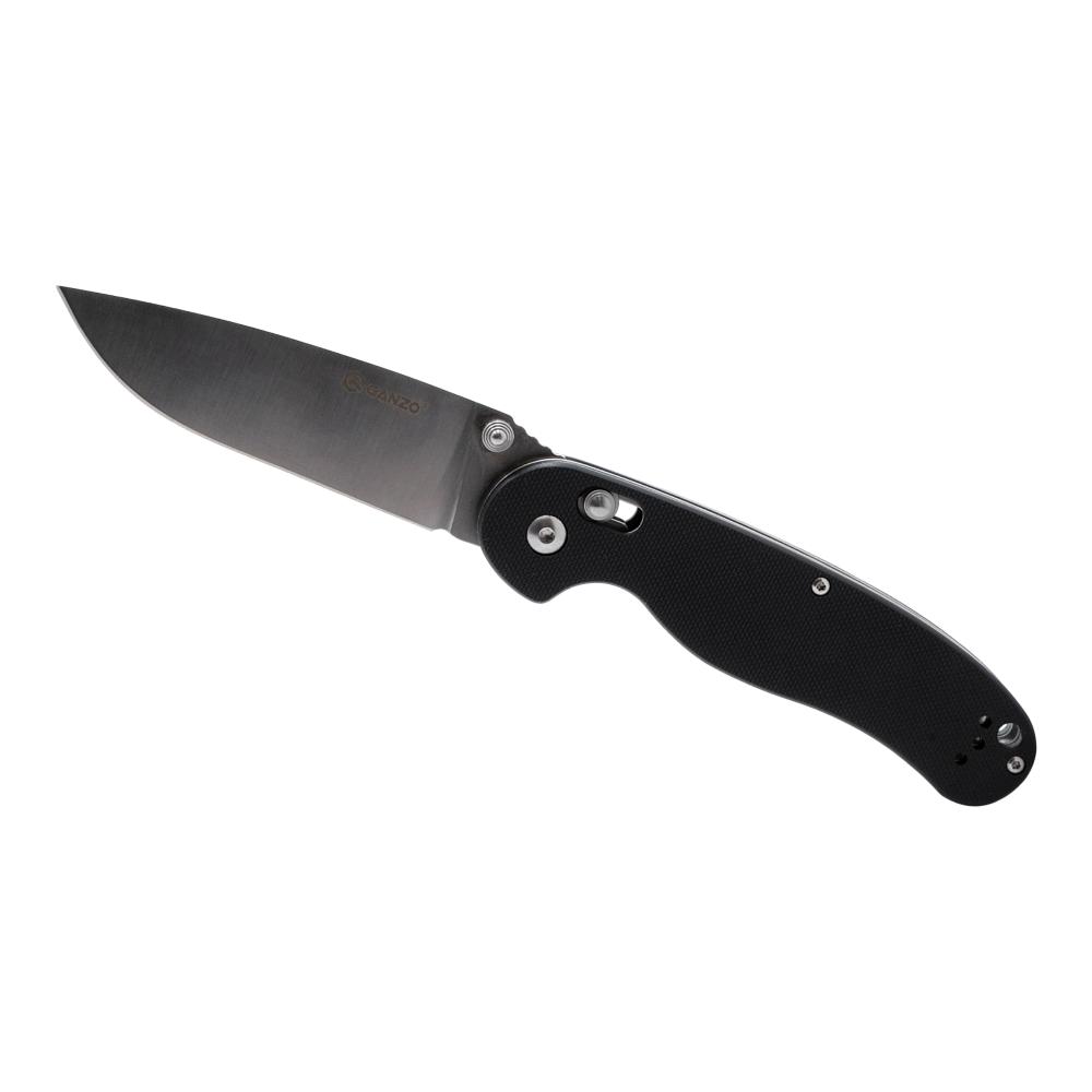 Нож складной туристический Ganzo G727M-BK. Фото №1