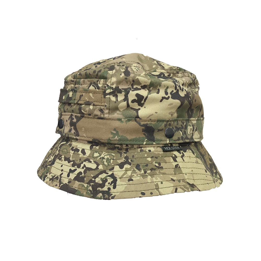 Панама с сеткой / смесовая ткань / тундра ((60)). Фото №2