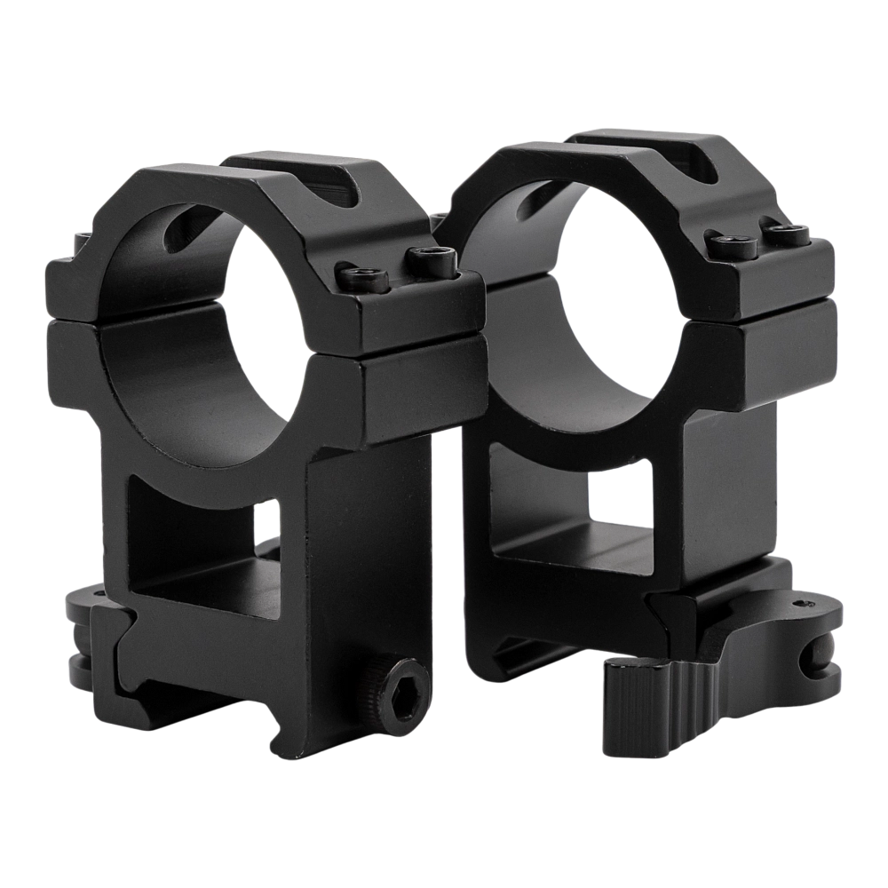Кольца рычажные б/с High Weaver/Picatinny 30 мм (G2ОА220603). Фото №1