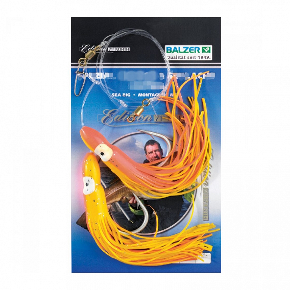 Оснастка BALZER Big Dorsch для ловли трески № 9/0 Морская рыбалка. Фото №1