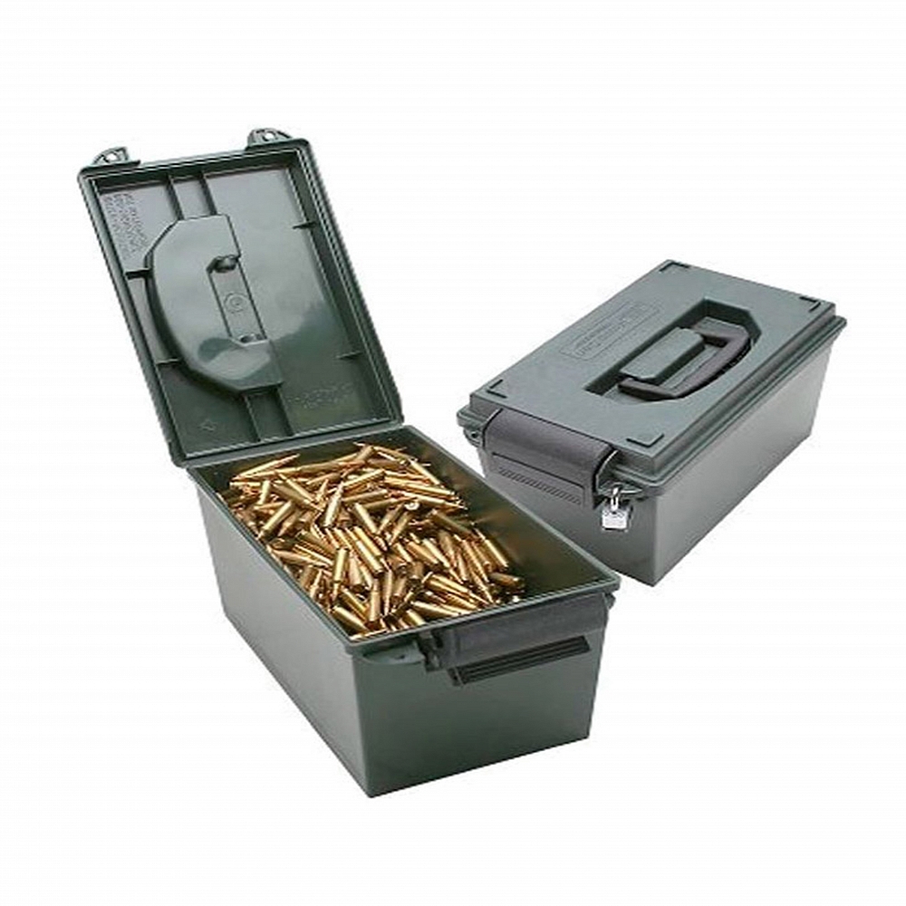 Ящик MTM Ammo Can 50 Caliber для патронов (влагозащищенный, зеленый). Фото №3