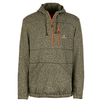 Толстовка Малахит / трикотаж на флисе / меланж-олива ((48 / 182-188))