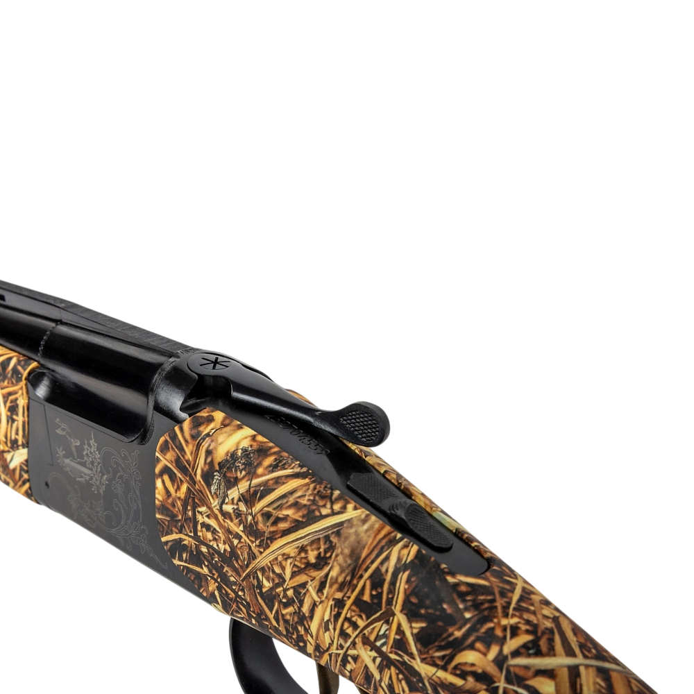 Ружье МР-27М 12/76 Русич бук камуфляж Камыш желтый,Soft Touch,комп. д/ч L-725. Фото №14