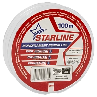 Леска Монофильная IAM Starline 100m 0.203 прозрачная