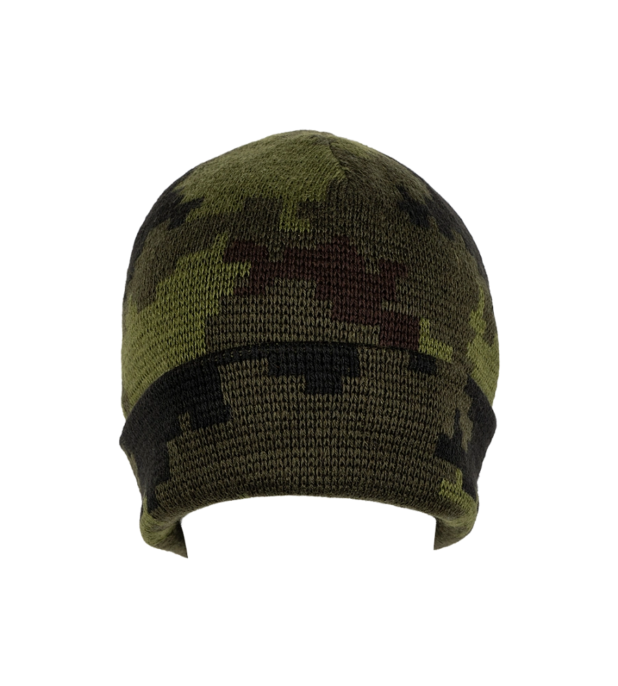 Шапка "Спортивная Тайга" (п/шерсть, зеленый) (58-59) (Хольстер). Фото №3