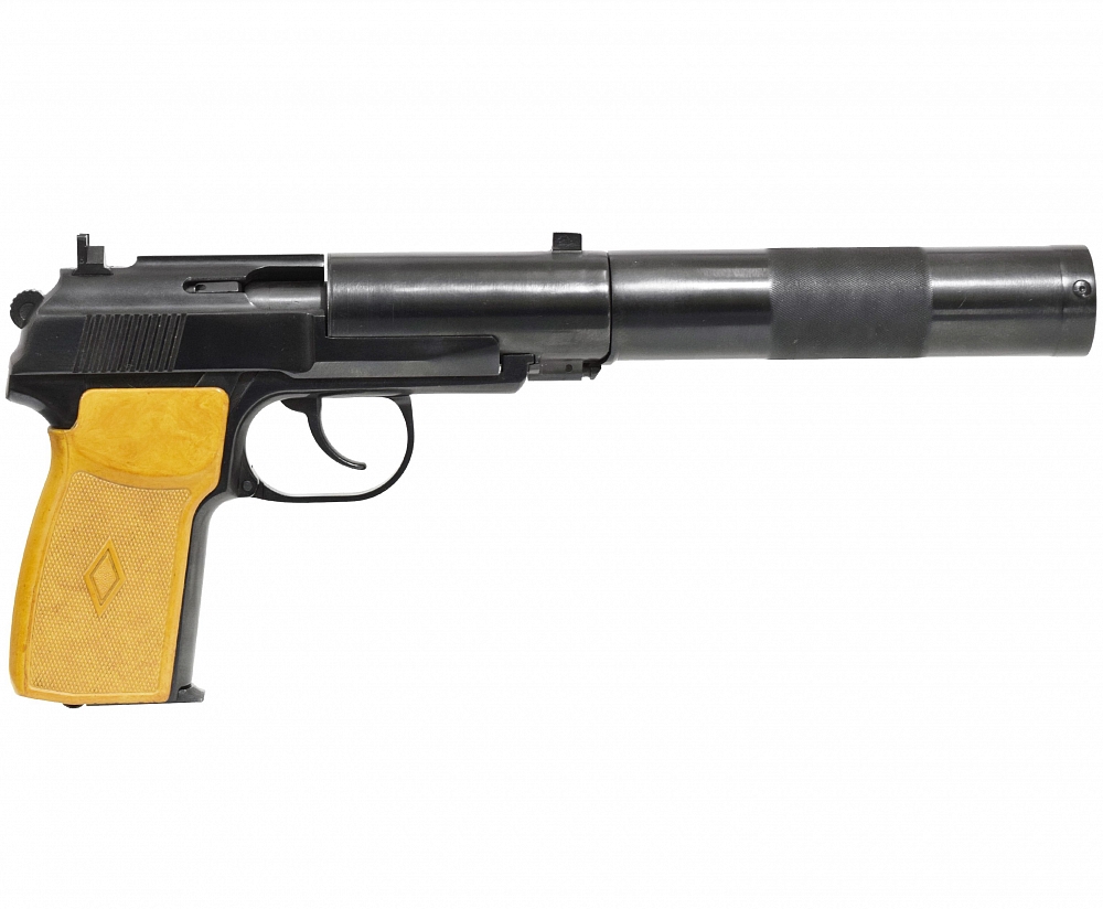 Пистолет списанный охолощенный с возможностью имитации светозвукового действия Р-413 калибр 10 ТК. Фото №1