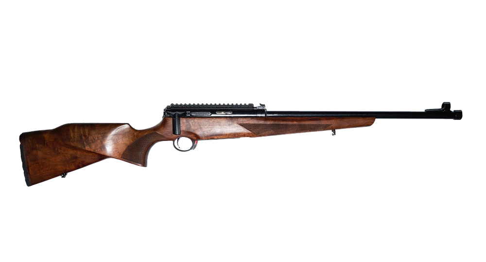Карабин охотничий "141" калибра 22LR, ствол, длина ствола 550 мм, с открытыми прицельными приспособлениями. Фото №1