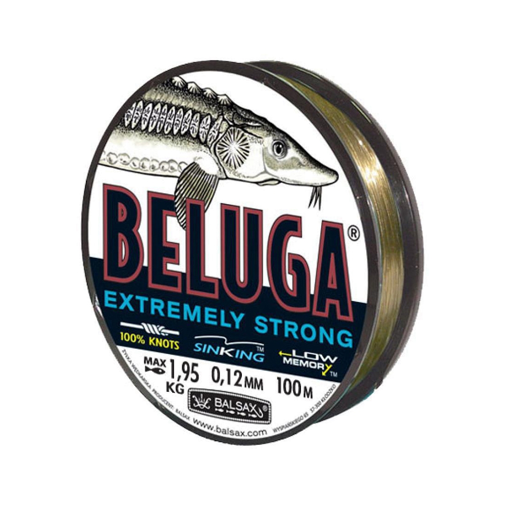 Леска "BELUGA" 100м 0,18. Фото №1