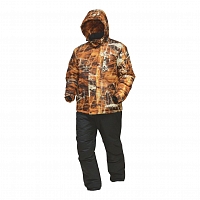 Костюм демисезонный "Хорек" (оранжевый лед - черный) р-р 50-52/182 (ХСН)