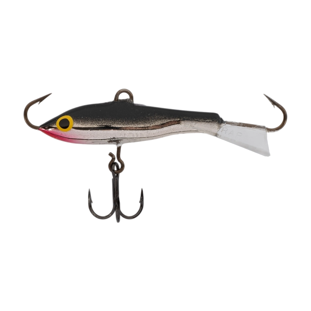 Балансир Rapala Jigging Rap 30мм, 6гр, цвет (S) с тройником. Фото №2