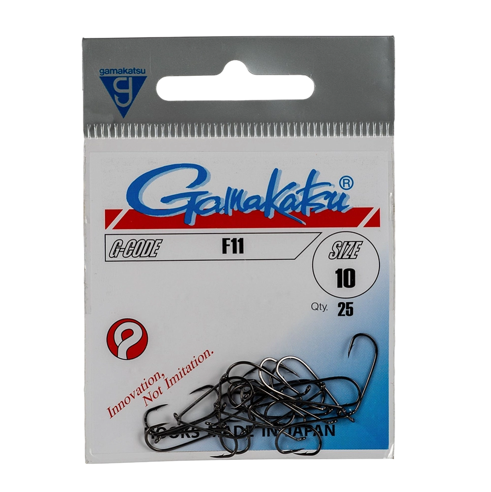Крючок Gamakatsu Hook F11 №10. Фото №1